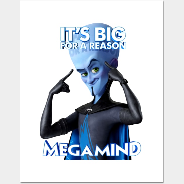 Megamind Animated Movie 2011 Wall Art by Tracy Daum